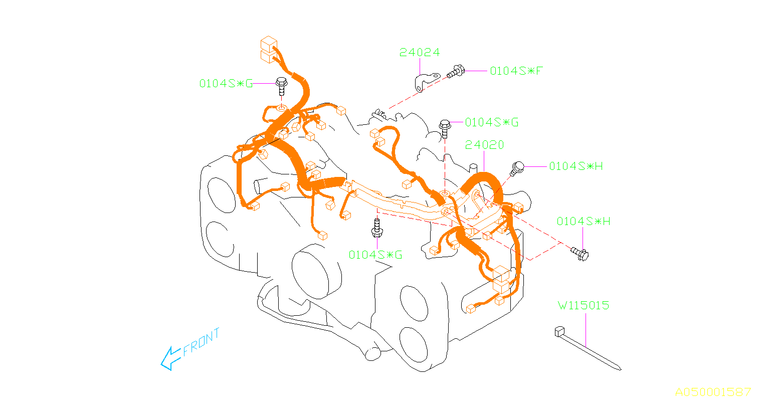 Subaru Wrx Engine Wiring Harness Wiring Harness Used For The