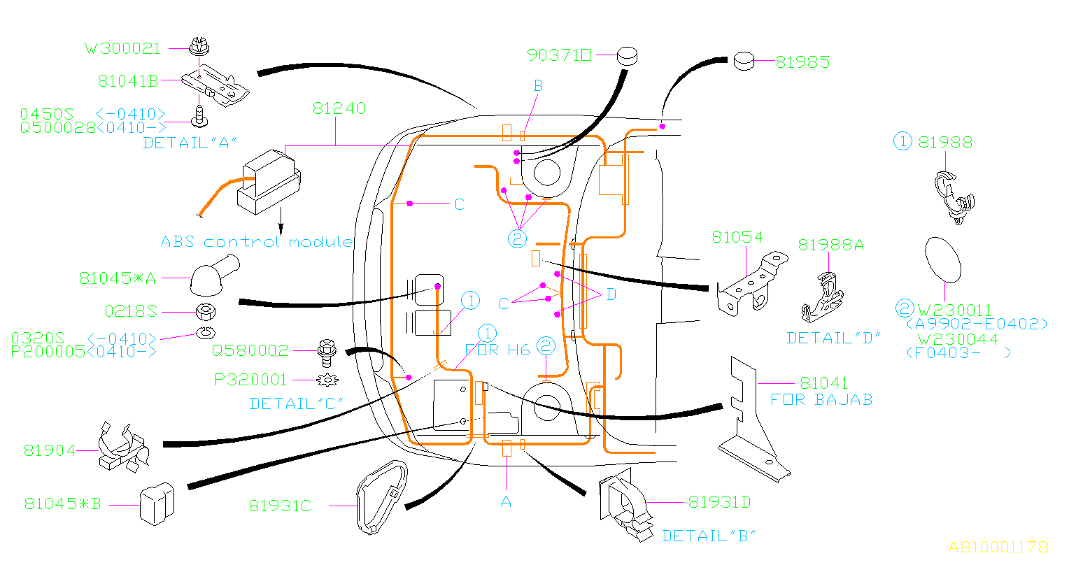 Wiring Diagram: 29 Subaru Wiring Harness Diagram