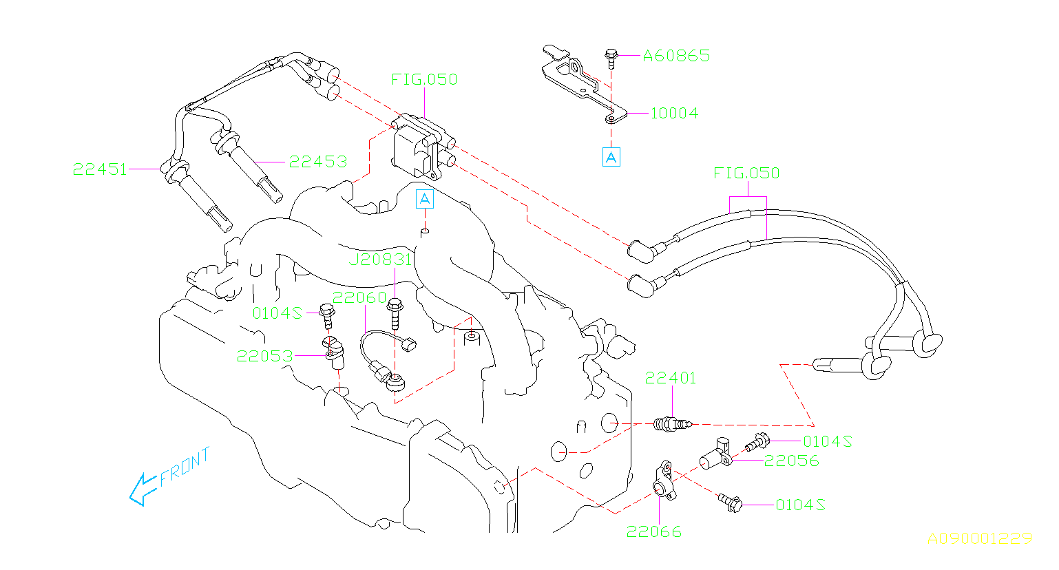 08 Subaru Impreza Spark Plug Wiring Diagram